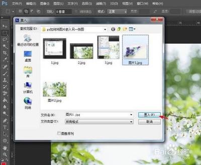 ps如何将图片嵌入另一张图