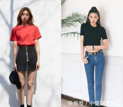 短款露腰上衣怎么搭配