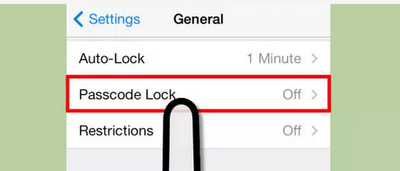 苹果7手机怎么设置手机锁屏密码