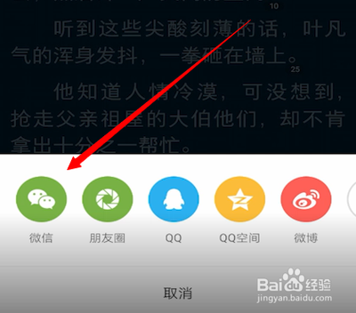华为阅读里怎么分享不了小说