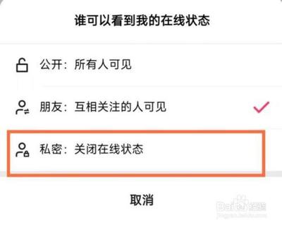 快手怎么公开在线状态