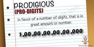 prodigious翻译，prodigious的中文含义与用法