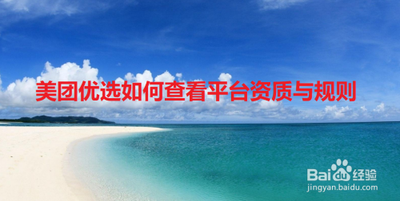 美团怎么查看美团资质 美团查看美团资质方法