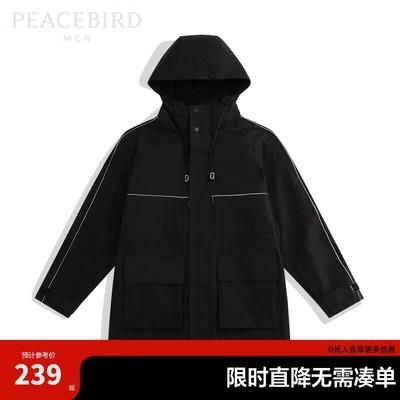 太平鸟中长衣男潮流新宠