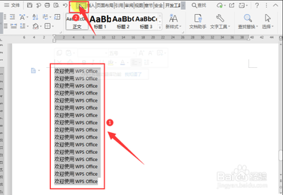 WPS文档段落间的分隔怎么设置为空段形式