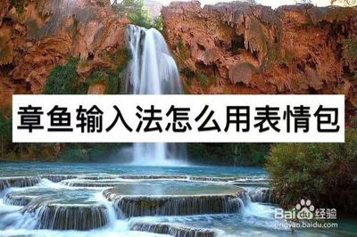 章鱼输入法表情包怎么制作 章鱼输入法生成表情方法 章鱼输入法表情包怎么制作 章鱼输入法生成表情方法
