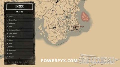 荒野大镖客捕兽人藏哪儿全地图搜寻攻略