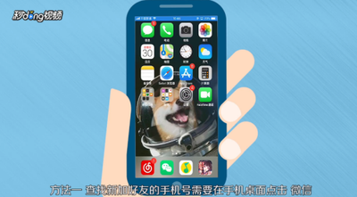 微信怎么查电话号码